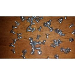 24x DELL POWEREDGE 2900 2950 F238F SAS SATA 3.5 CADDY SCREWS SILVER FLAT HEAD