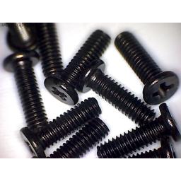 BEST VALUE PACK....14 SIZES....336 Laptop Screws 3mm 4mm 5mm 6mm 6.5mm 8mm 10mm 12mm 17mm 20mm Black Zinc Screw