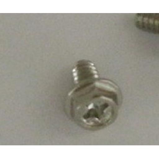 12 SILVER ATX POWER SUPPLY PHILIPS SCREWS 6# FOR PC COMPUTERS M3.5X6MM