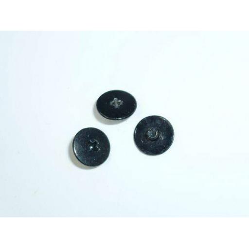 10x M2x2mm 7mm Broadhead Black Zinc Laptop Machine Screws